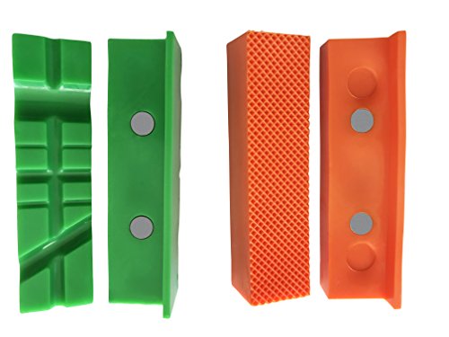 Algopix Similar Product 10 - GarMills 2 Pack Magnetic Vise Jaw Pads