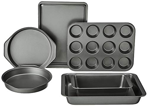 Algopix Similar Product 17 - Amazon Basics 6 Piece Nonstick Carbon