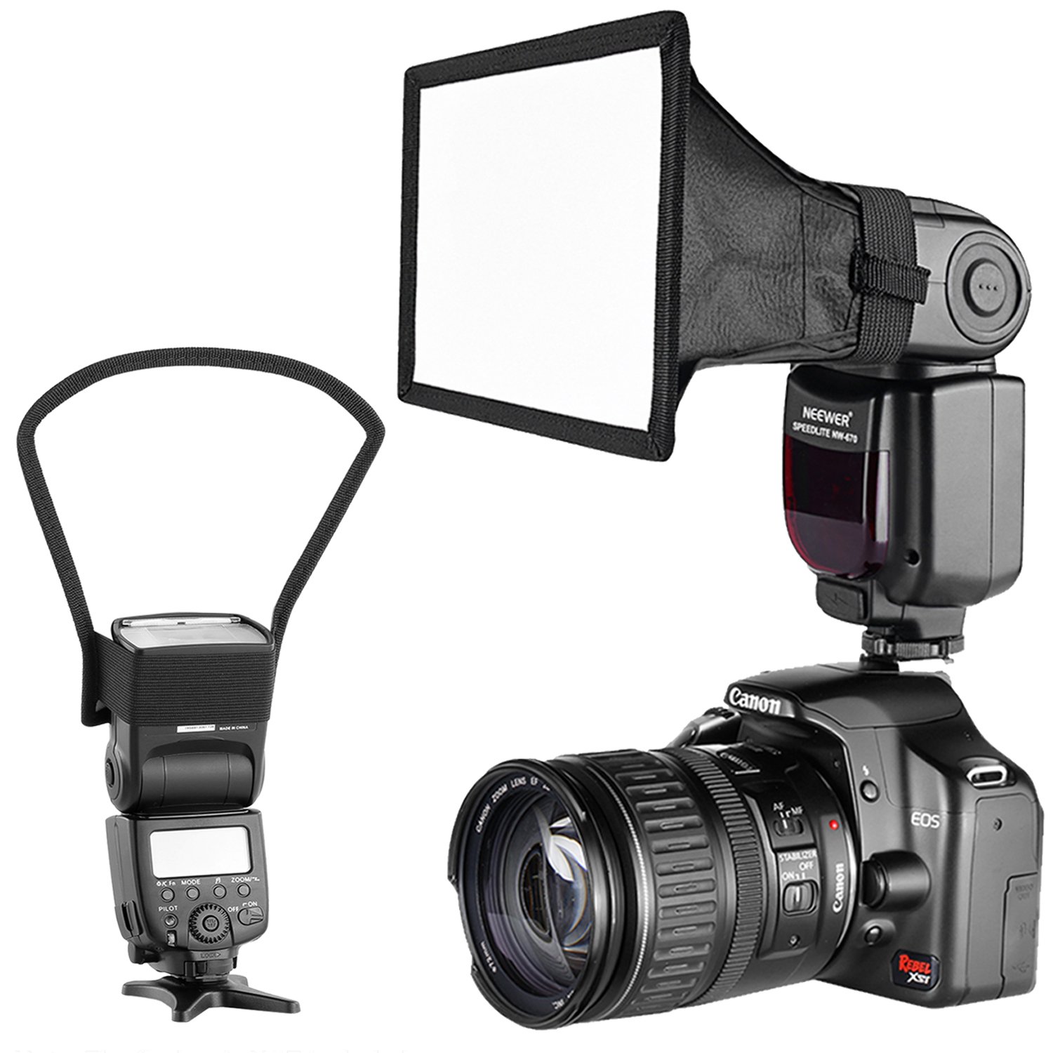 Algopix Similar Product 7 - Neewer Camera Speedlite Flash Softbox