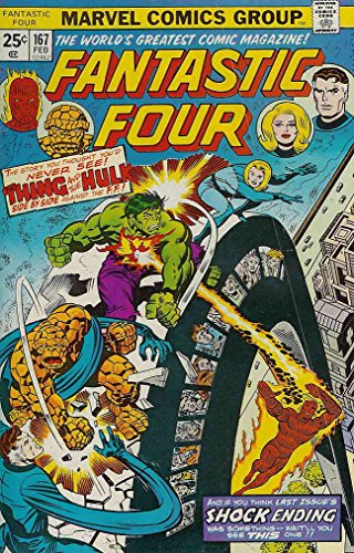 Algopix Similar Product 19 - Fantastic Four Vol 1 167 VG 