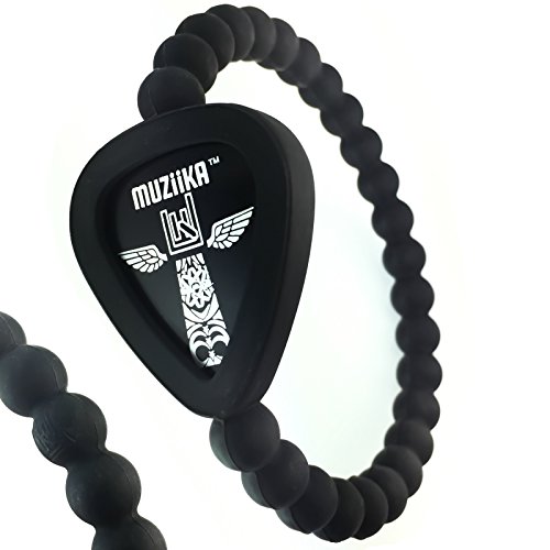 Algopix Similar Product 8 - MUZiiKA Guitar Pick Holder Bracelet By
