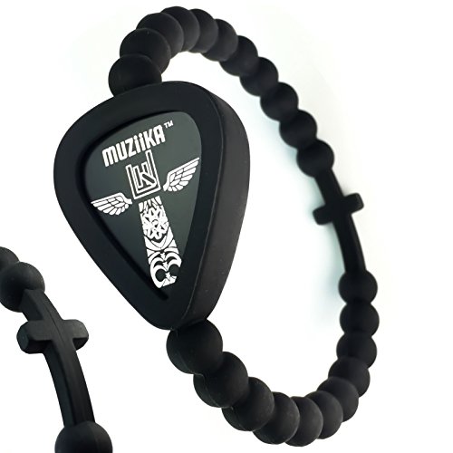 Algopix Similar Product 16 - MUZiiKA Guitar Pick Holder Bracelet By