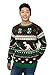 Algopix Similar Product 11 - Mens Holiday Dinosaur Ugly Christmas