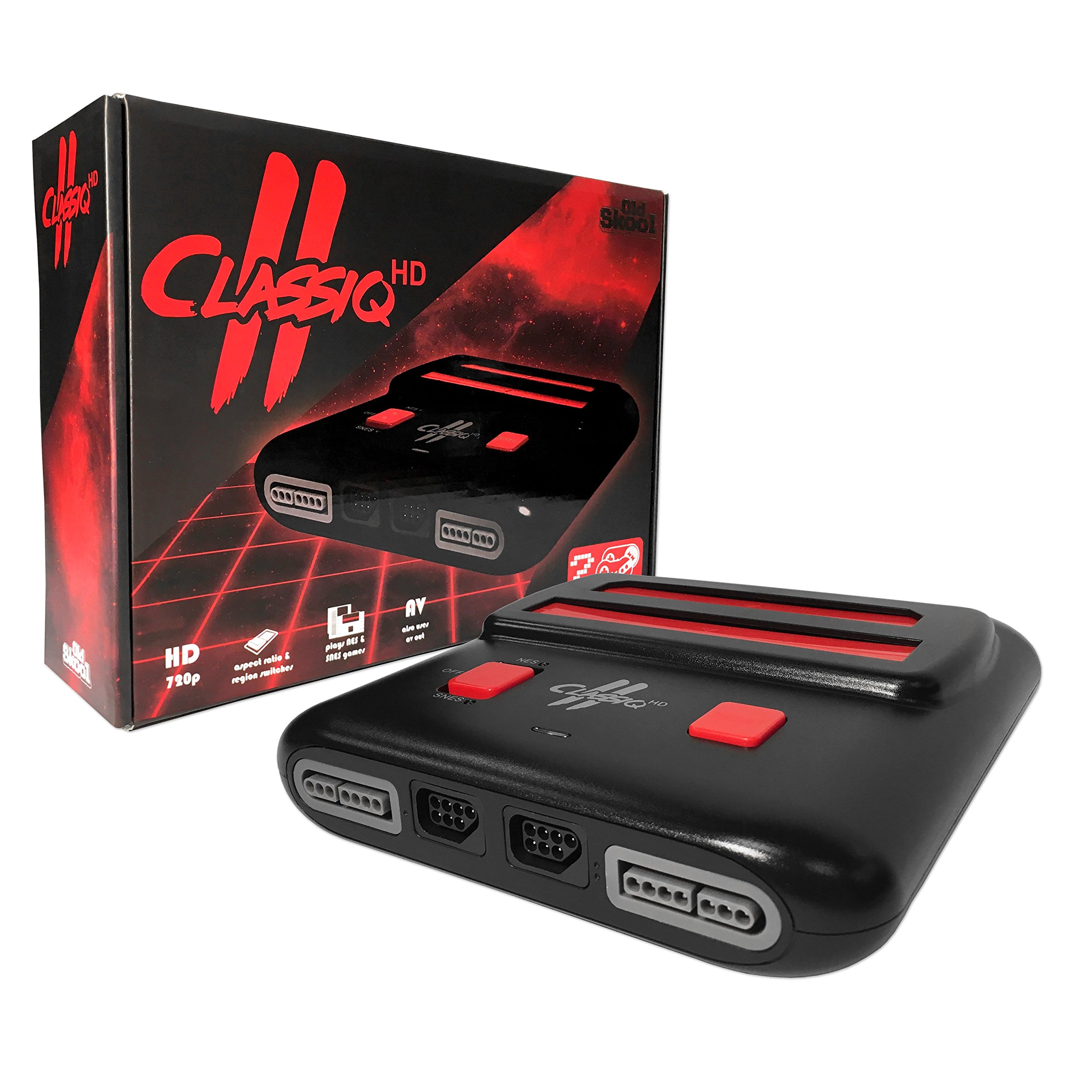 Algopix Similar Product 9 - Old Skool Classiq 2 HD - Black/Red