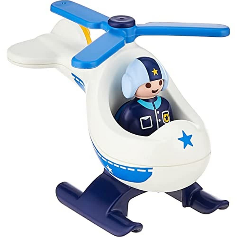 Algopix Similar Product 4 - Playmobil 1.2.3 Police Copter
