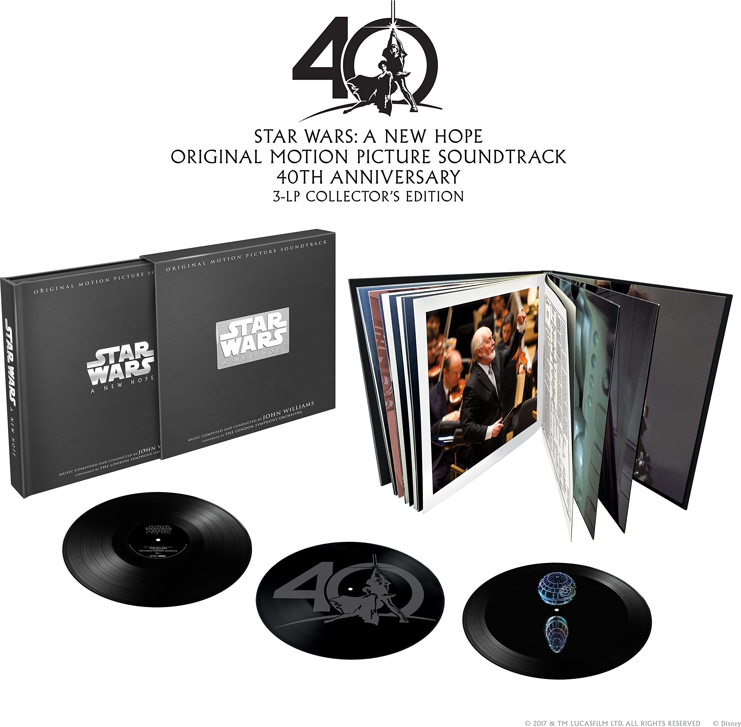 Algopix Similar Product 9 - Star Wars A New Hope3 LP 3D Death