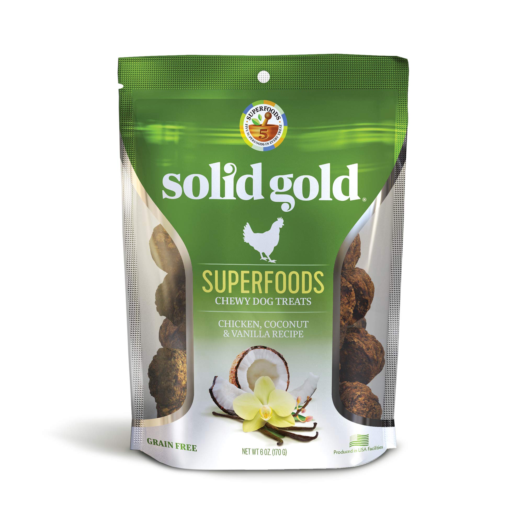 Algopix Similar Product 11 - Solid Gold Superfood Dog Treats Grain