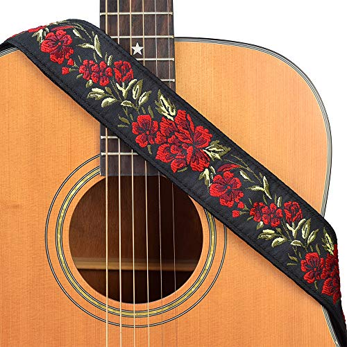 Algopix Similar Product 15 - CLOUDMSUSIC Guitar Strap Acoustic