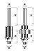 Algopix Similar Product 3 - Edess 109008008 Arbors for slotting