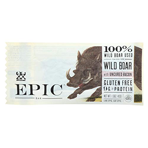 Algopix Similar Product 19 - EPIC Bar Wild Boar Uncrd Bacon Pack