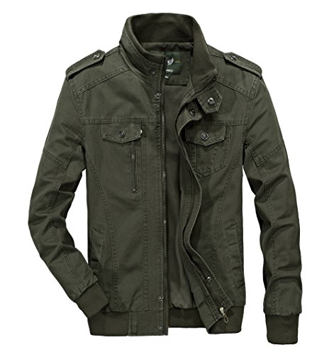 Algopix Similar Product 5 - RongYue Mens Casual Cotton Military