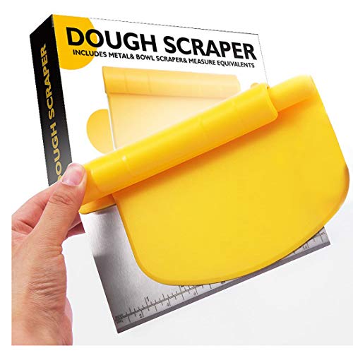 Algopix Similar Product 10 - Pastry Cutter Dough Scraper Pizza
