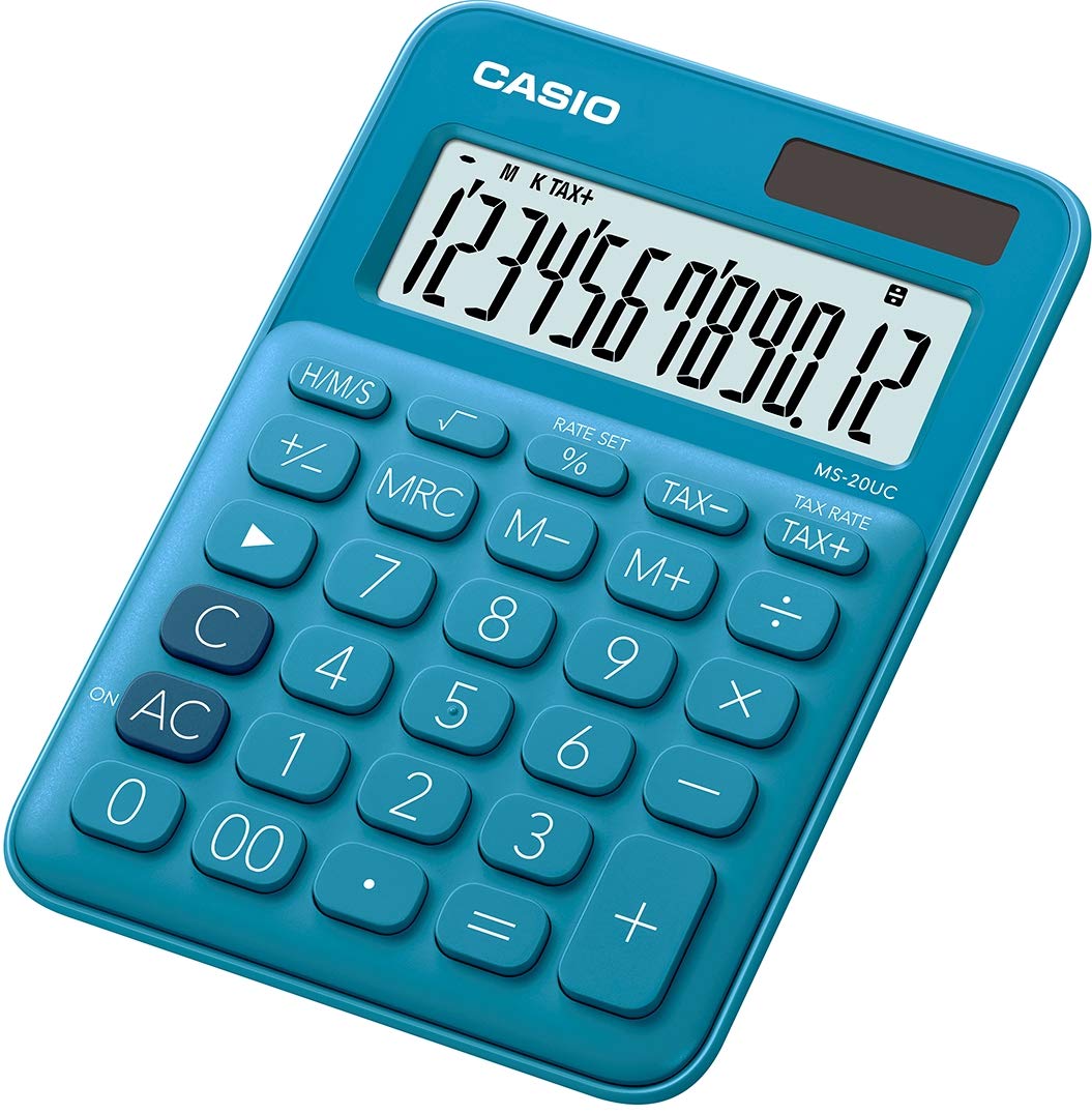 Algopix Similar Product 12 - MS20UCBU Colorful Calculator MS20UC