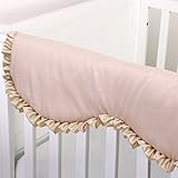 Algopix Similar Product 6 - Grace Dusty Pink Taffeta Crib Rail
