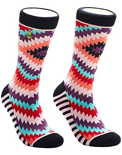 Algopix Similar Product 16 - Woven Pear Womens Cotton Crew Socks