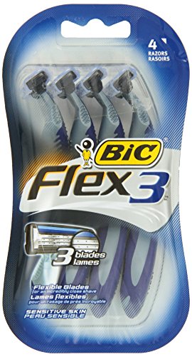 Algopix Similar Product 19 - BIC Flex 3 Shaver, 4 Count