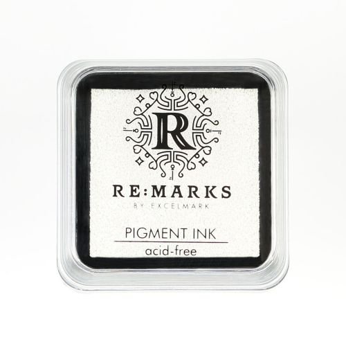 Algopix Similar Product 3 - Re:Marks Pigment Ink Pad (White)