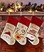 Algopix Similar Product 13 - DEJU Christmas Stockings Set of 3