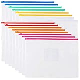 Algopix Similar Product 15 - EOOUT Poly Zip Envelope Files 7 Color