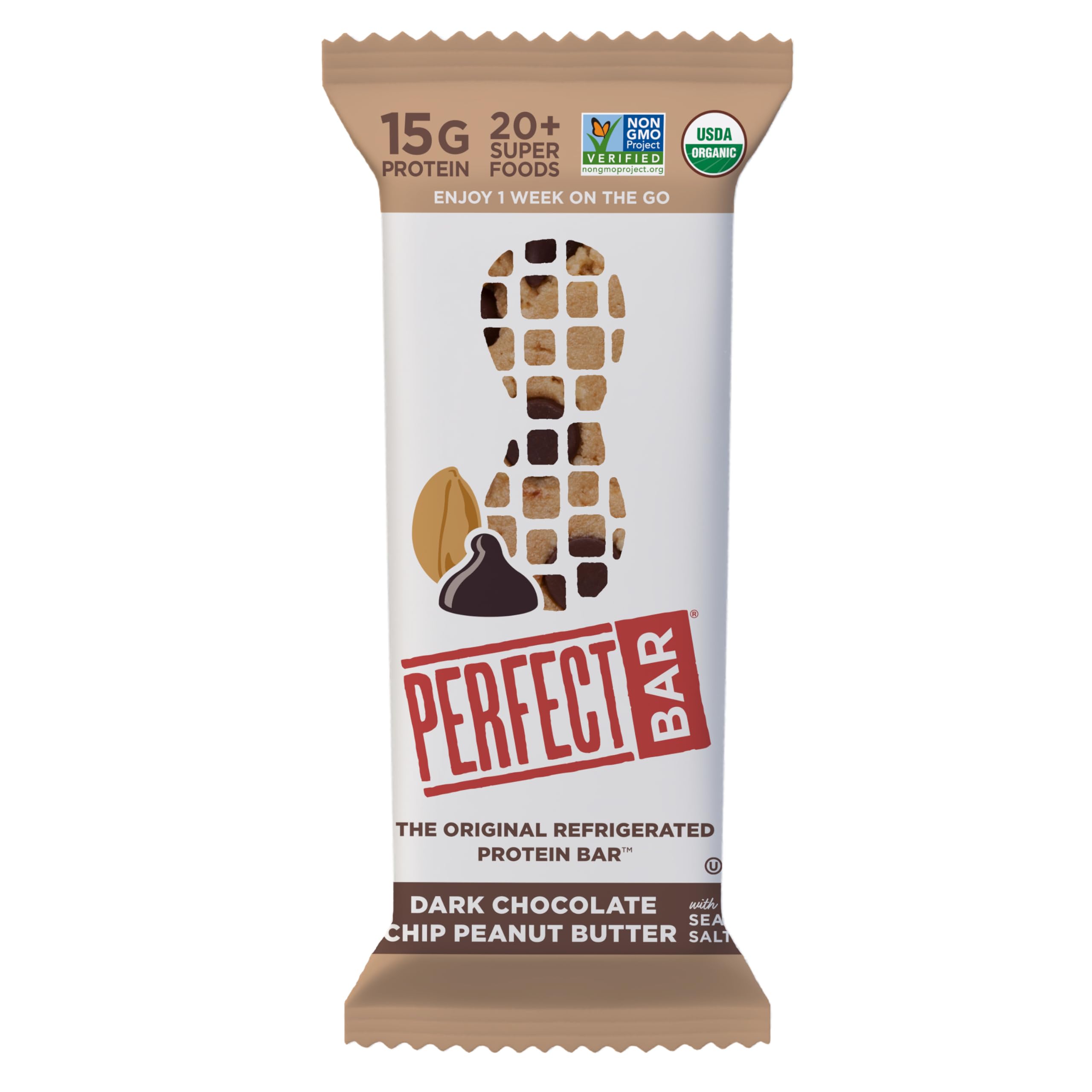Algopix Similar Product 12 - Perfect Bar GlutenFree Dark Chocolate