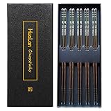 Algopix Similar Product 20 - HuaLan Metal Alloy Chopsticks Stainless
