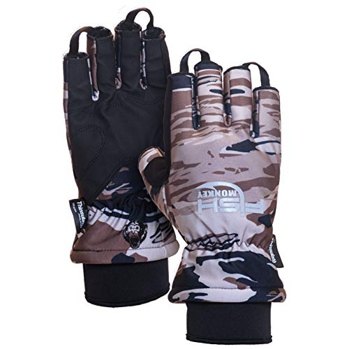Algopix Similar Product 6 - Premium Insulated HalfFinger Fishing