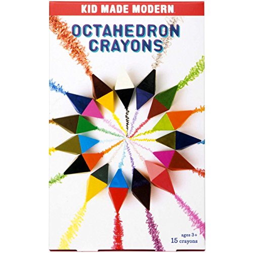 Algopix Similar Product 11 - Kid Made Modern Octahedron Crayons 