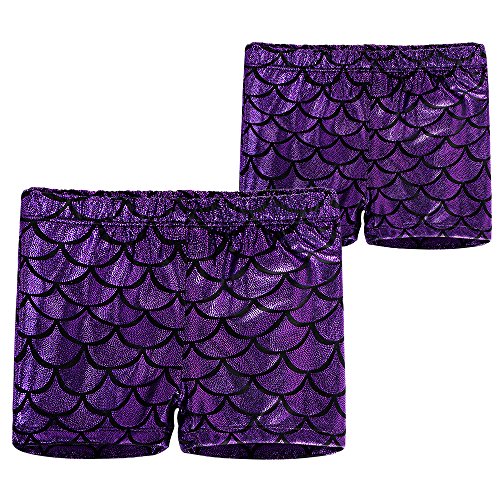 Algopix Similar Product 17 - BAOHULU Girls Gymnastics Dance Shorts