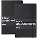 Algopix Similar Product 18 - 2 Pack Classic Ruled NotebooksJournals