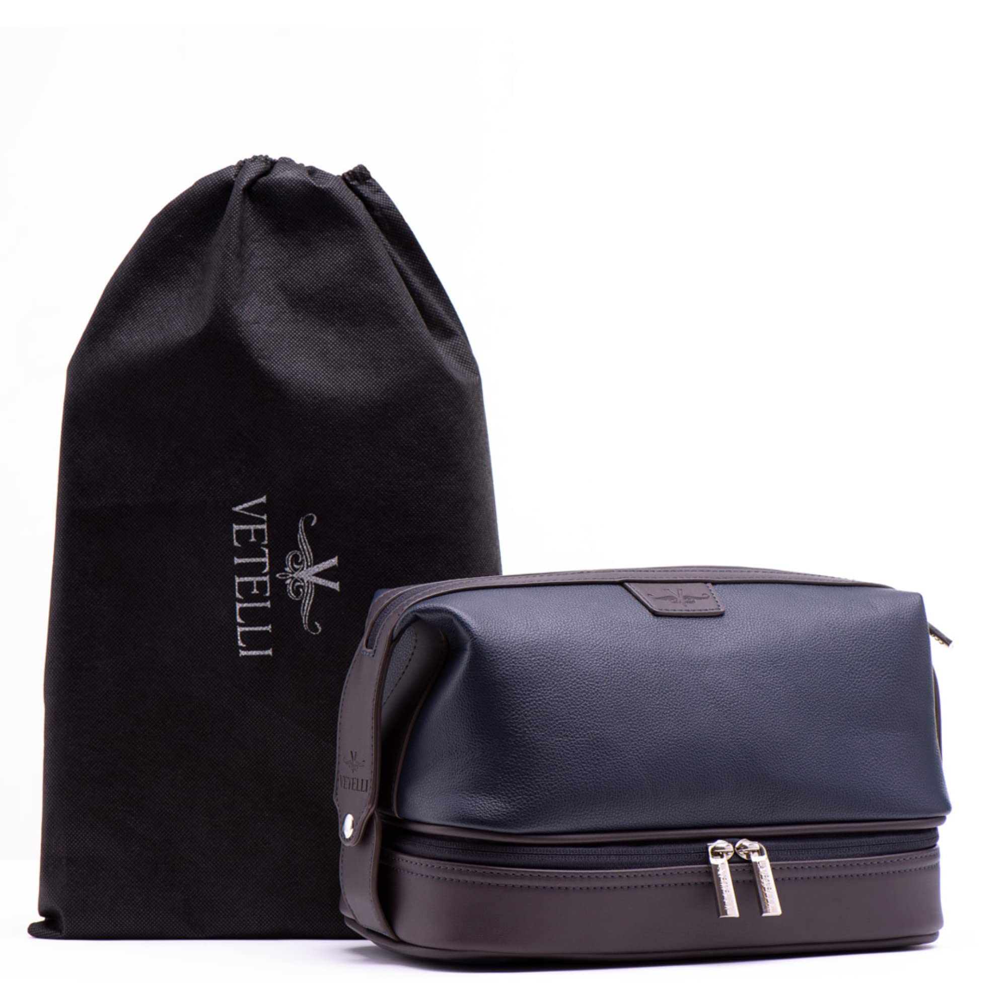 Algopix Similar Product 3 - Vetell Leo Large Leather Mens Travel