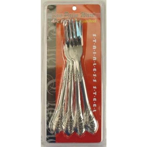 Algopix Similar Product 10 - Wholesale FORK STAINLESS STEEL 4PC