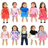 Algopix Similar Product 12 - Party Zealot 10 Sets 18 in Doll Clothes