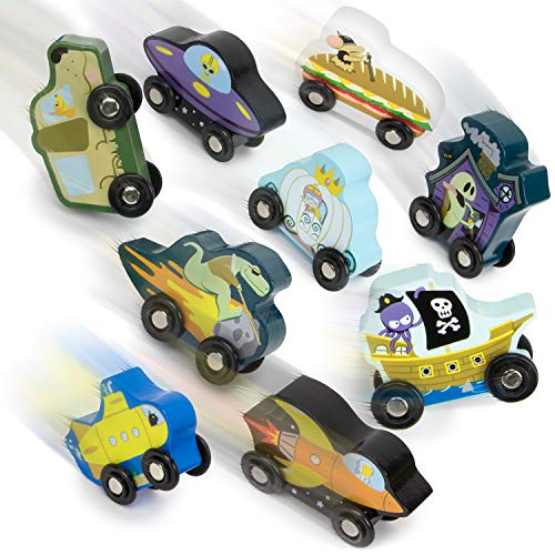 Algopix Similar Product 6 - Crazy Racers Miniature Wooden Car Toys