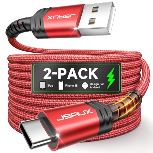 Algopix Similar Product 16 - JSAUX USB C Cable 2Pack 66ft USB A