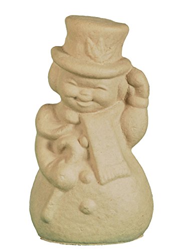 Algopix Similar Product 20 - Bare Naked Crafts  Paper Mache Snowman