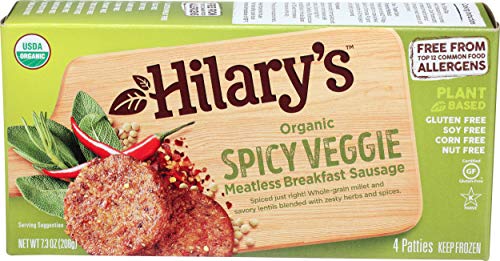 Algopix Similar Product 13 - Hilarys Organic Spicy Veggie Sausage