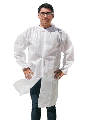 Algopix Similar Product 15 - Makerspace Lab Disposable Lab Coats