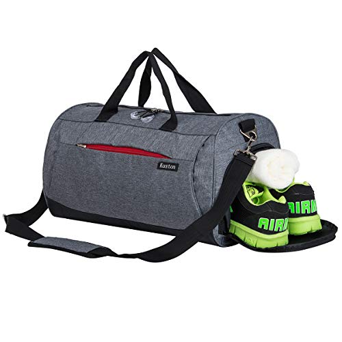 Algopix Similar Product 12 - Kuston Sports Gym Bag with Shoes