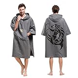 Algopix Similar Product 1 - Hiturbo Wetsuit Changing Robe Towel