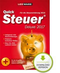 Algopix Similar Product 5 - QuickSteuer Deluxe 2017 Download