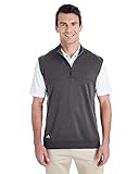 Algopix Similar Product 16 - adidas Golf Mens QuarterZip Club Vest