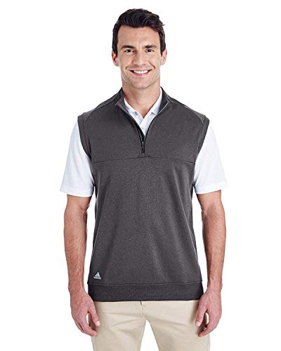 Algopix Similar Product 19 - adidas Golf Mens QuarterZip Club Vest