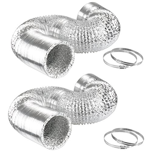 Algopix Similar Product 9 - iPower GLDUCT25CX2 2Pack 6 Inch 25