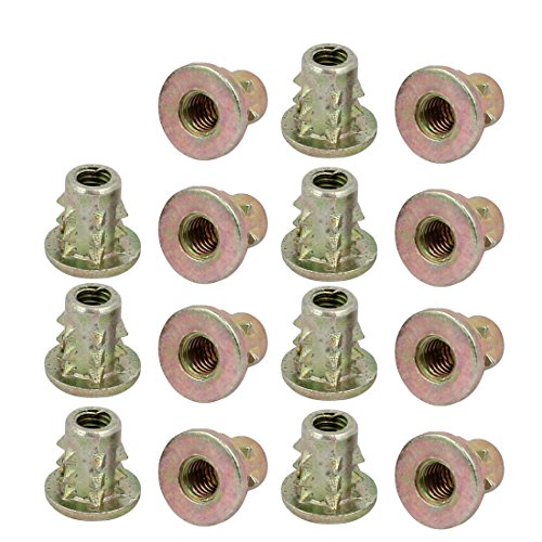 Algopix Similar Product 12 - uxcell M4x8mm Zinc Alloy TShaped
