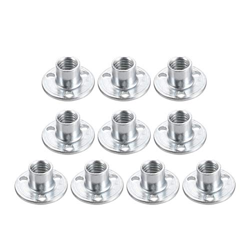 Algopix Similar Product 19 - uxcell M8x22x2mm Brad Hole Tee Nut