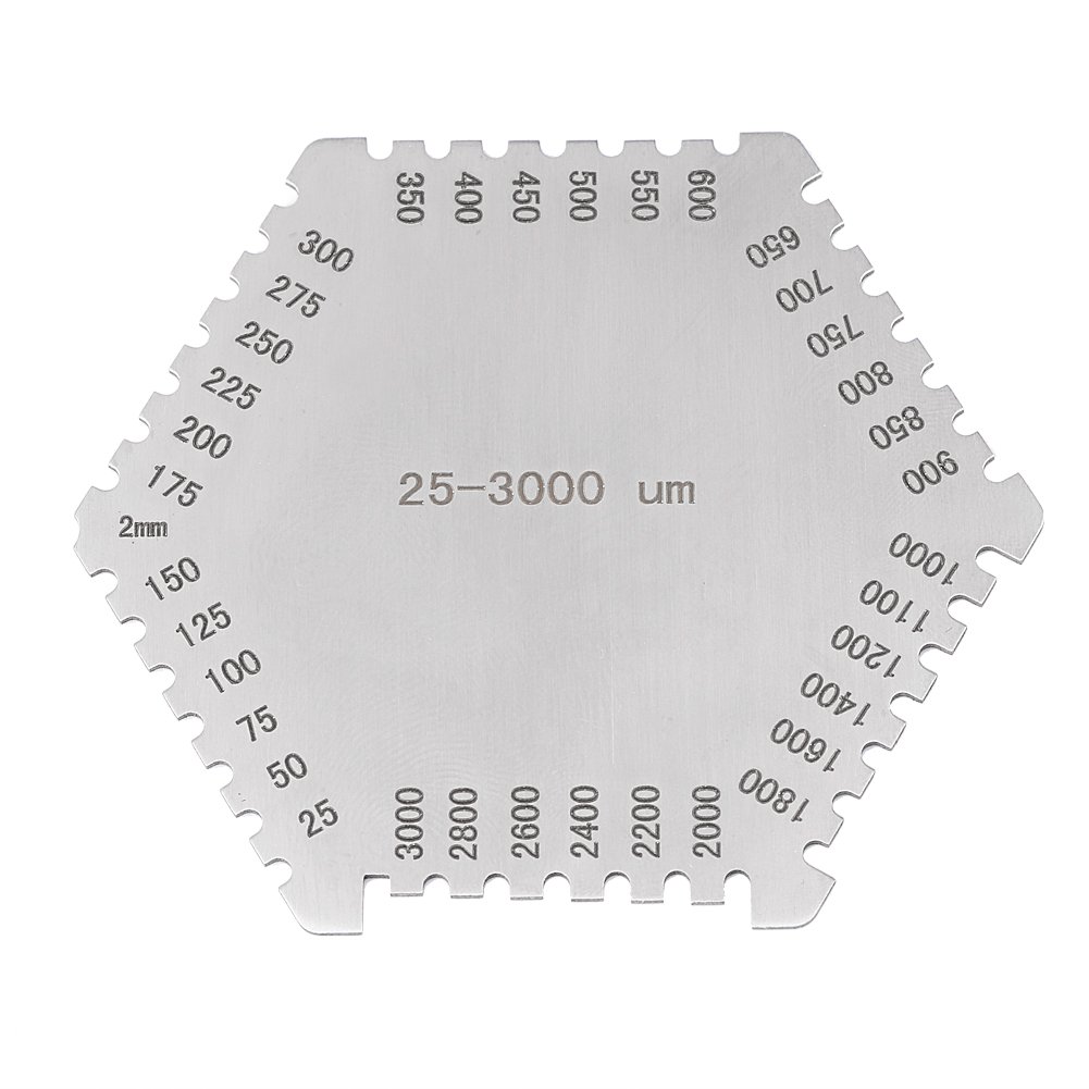Algopix Similar Product 5 - Wet Film Comb 253000um Thickness Gauge