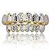 Algopix Similar Product 13 - 18K Gold Plated Hip Hop Diamond Cut