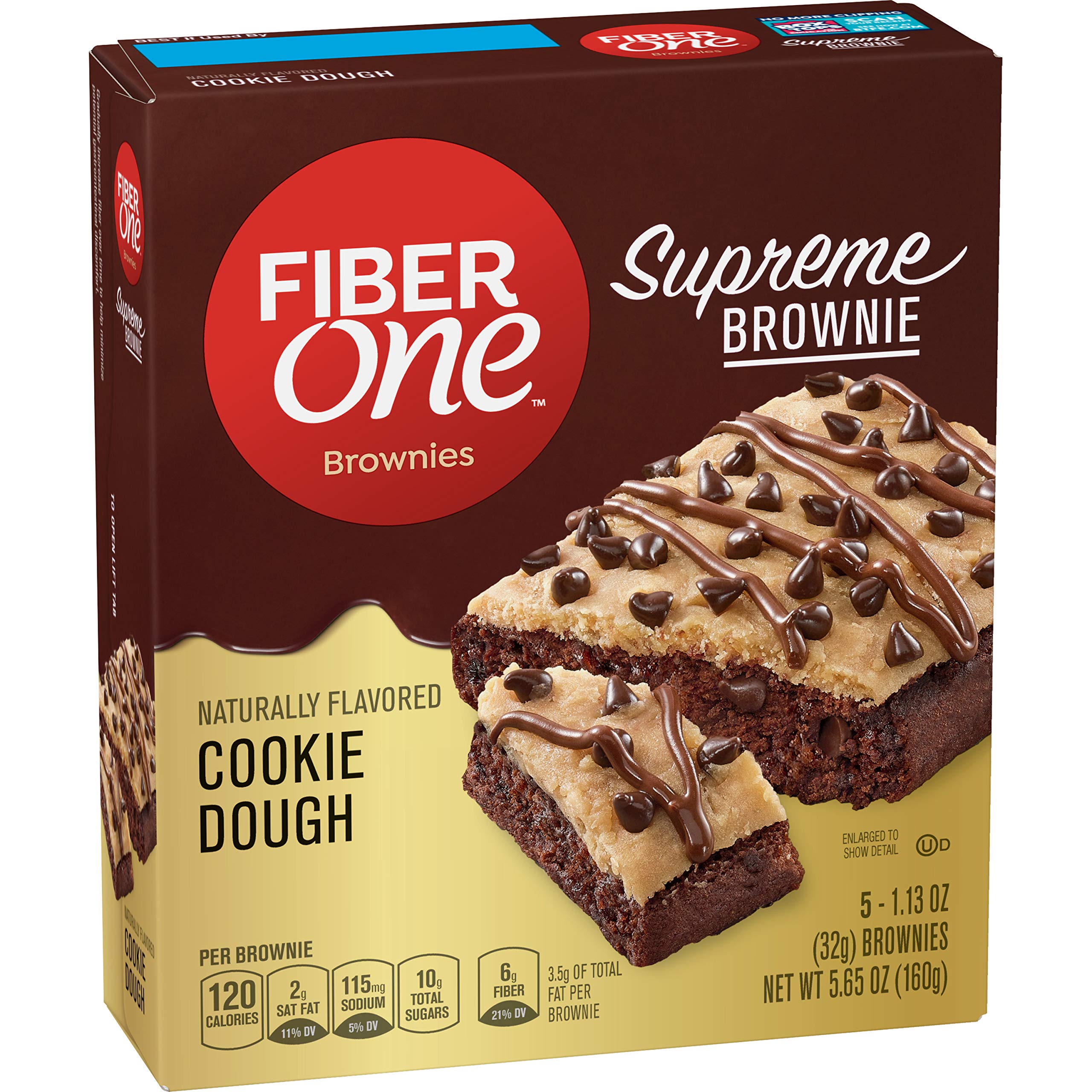 Algopix Similar Product 3 - Fiber One Supreme Brownies Cookie
