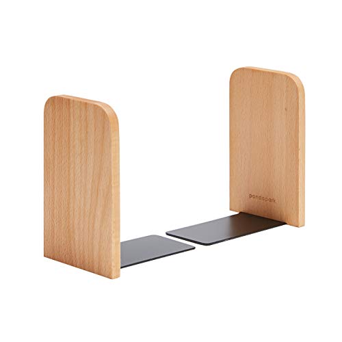Algopix Similar Product 13 - Pandapark Wood BookendsPack of 1