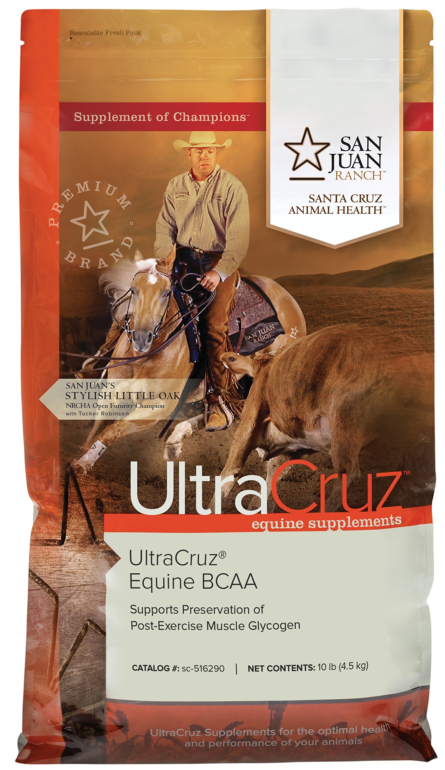 Algopix Similar Product 20 - UltraCruz Equine BCAA Supplement for